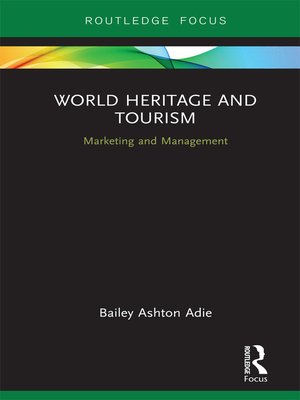 cover image of World Heritage and Tourism